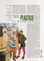 Prensa revista Elle Equipo Limite pintoras valencianas Popart