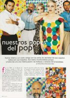 Prensa Revista Vogue Equipo Limite pintoras valencianas Popart