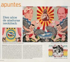 Prensa Revista Magazine Equipo Limite pintoras valencianas Popart